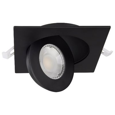 UL Certified Trimless Square Downlight , 4inch 9w Eyeball Recessed Light