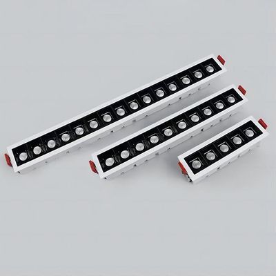 10w Indoor Linear Cob Light  , AC12V 3000K Recessed Double Spotlight