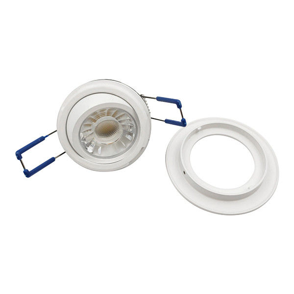 All In One Adjustable Dimmable LED Downlights 7W  3000k Interchangeable