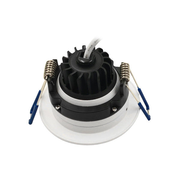 All In One Adjustable Dimmable LED Downlights 7W  3000k Interchangeable