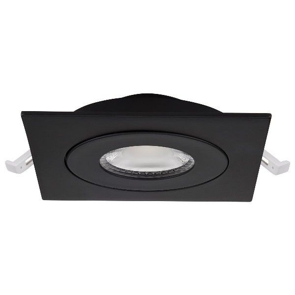 UL Certified Trimless Square Downlight , 4inch 9w Eyeball Recessed Light