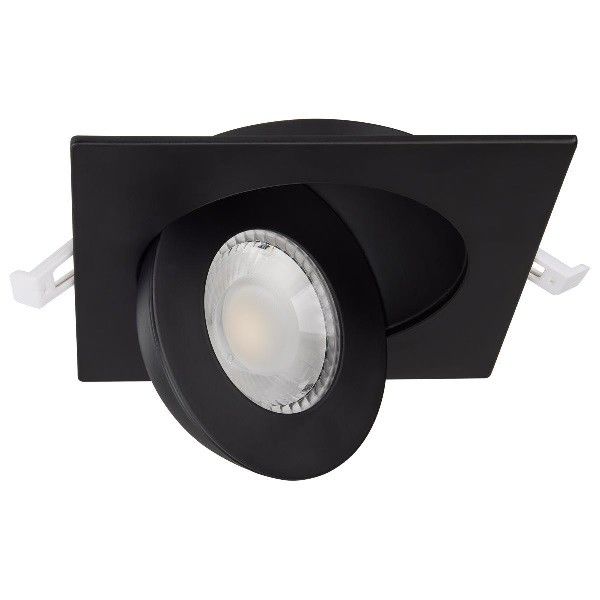 UL Certified Trimless Square Downlight , 4inch 9w Eyeball Recessed Light