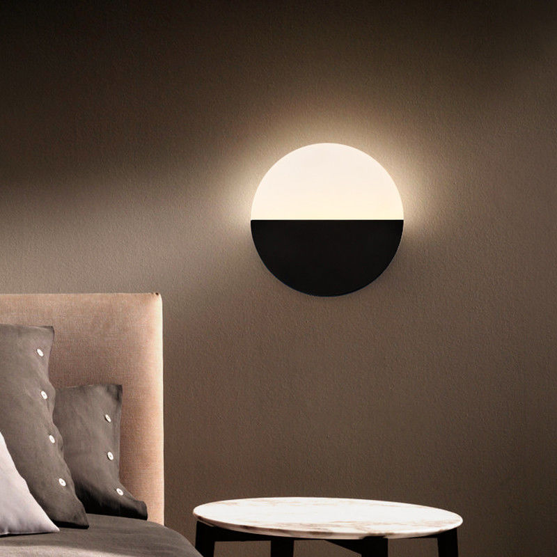 Luminous LED Wall Sconce Light 6000K 500LM 6W Color Changing